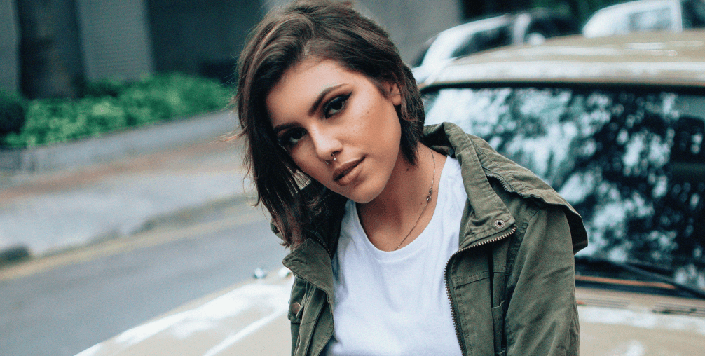 Não use imagens “posadas”.