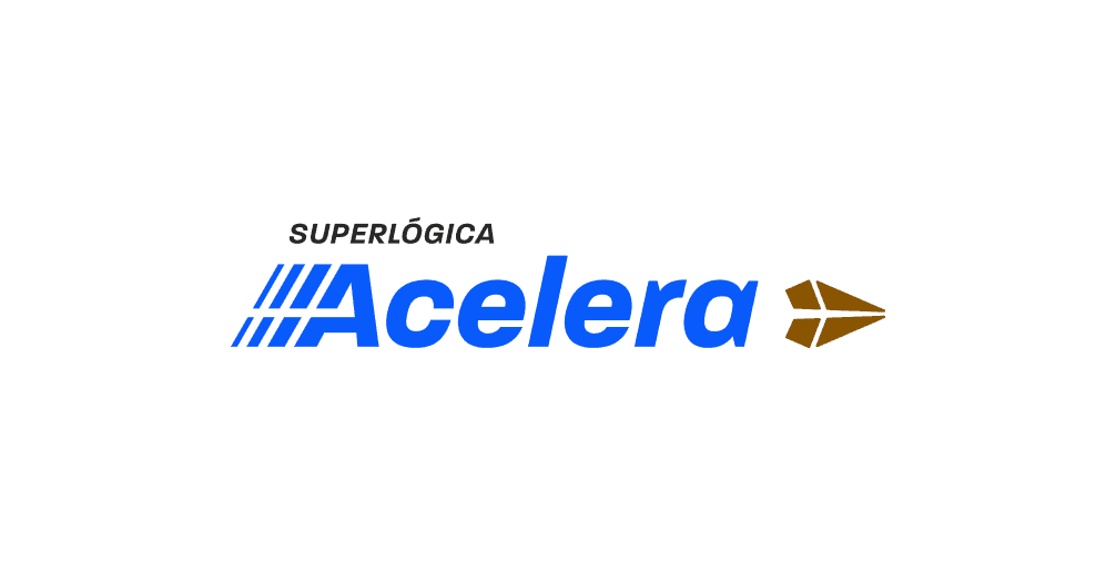 Superlógica Acelera logo - Aplicação incorreta