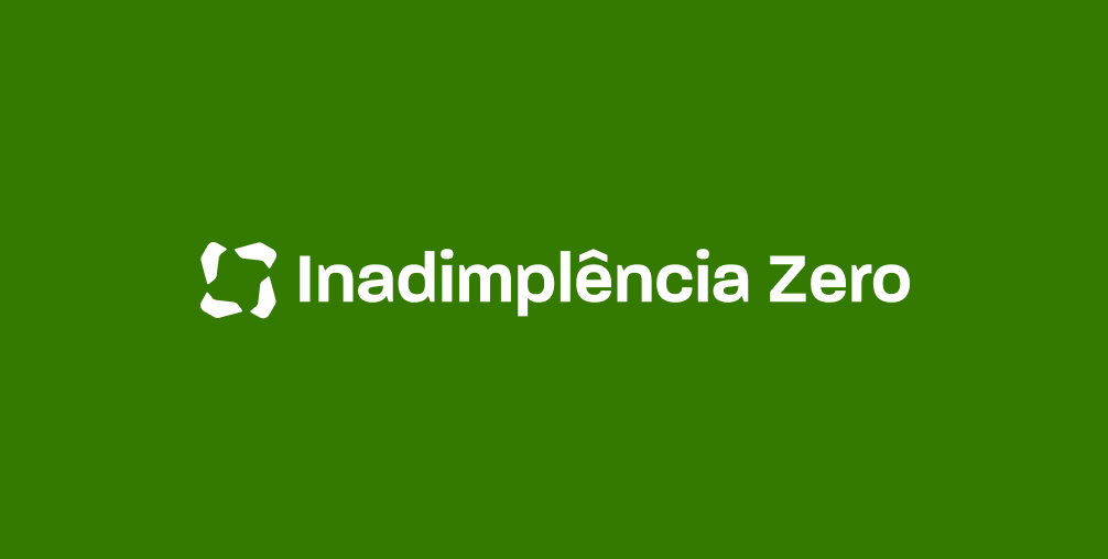 Inadimplência Zero logo - Aplicação incorreta