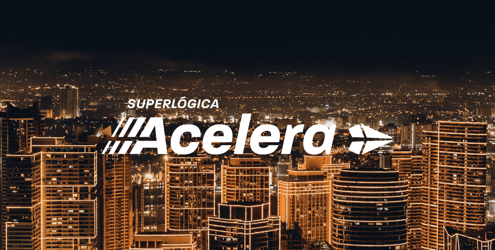 Superlógica Acelera logo - Aplicação incorreta